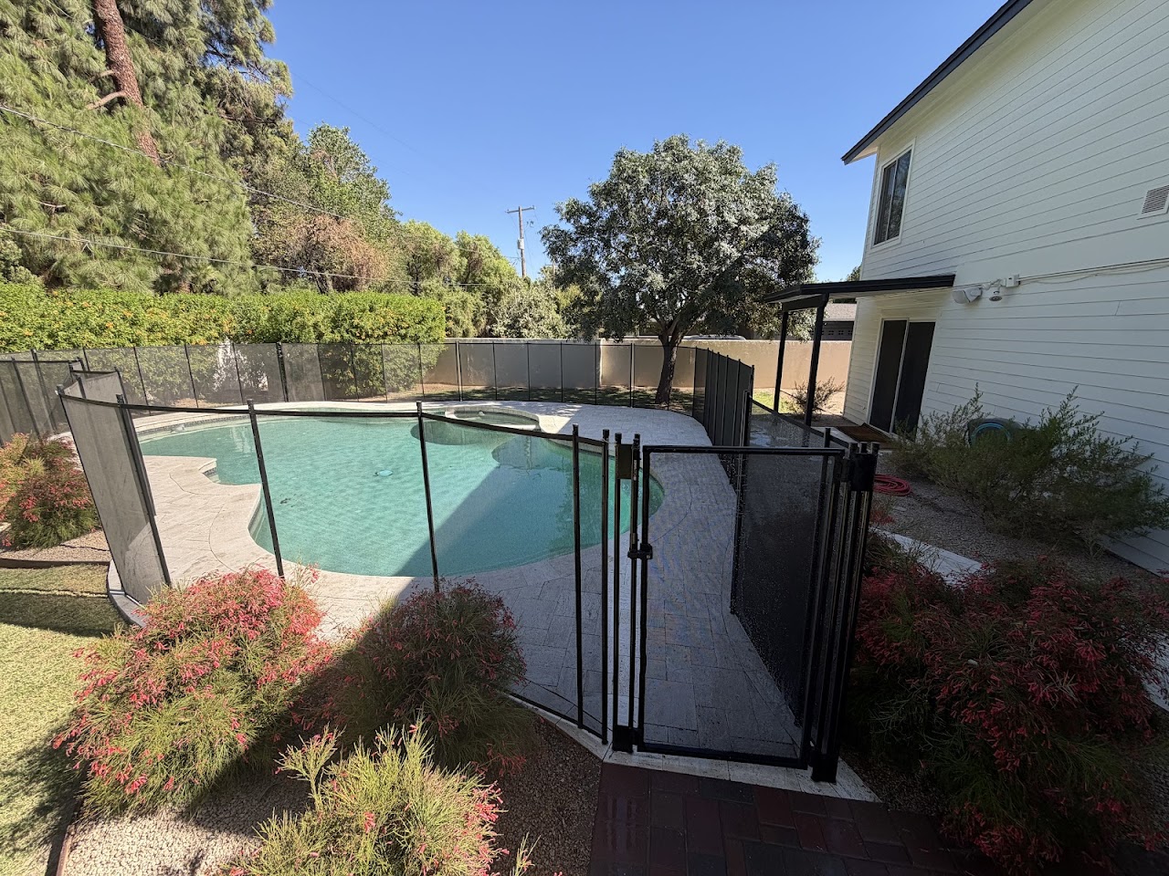 Secure Swim Pool Fence of Arizona project